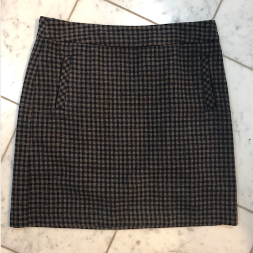 Banana Republic Plaid Skirt